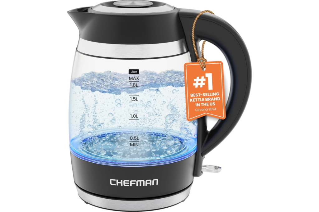Chefman Electric Glass Kettle