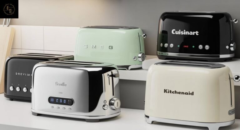 Best 4-Slice Toaster models in modern kitchen countertop display