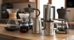 Best Non Toxic Coffee Maker lineup featuring glass pour-over, stainless steel French press, and BPA-free drip coffee makers.